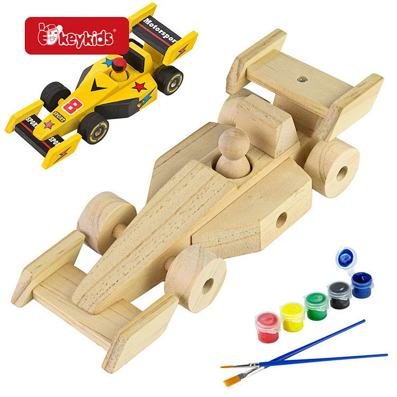 OEM Wooden Airplane Model Kit Toy Arts and Craft Projects with Paint W03A159